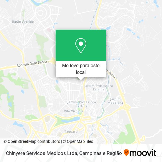 Chinyere Servicos Medicos Ltda mapa