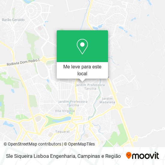 Sle Siqueira Lisboa Engenharia mapa