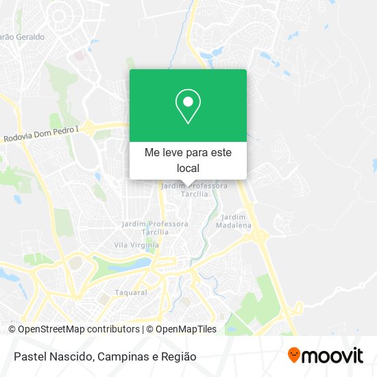 Pastel Nascido mapa