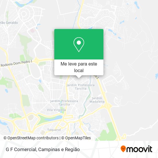 G F Comercial mapa