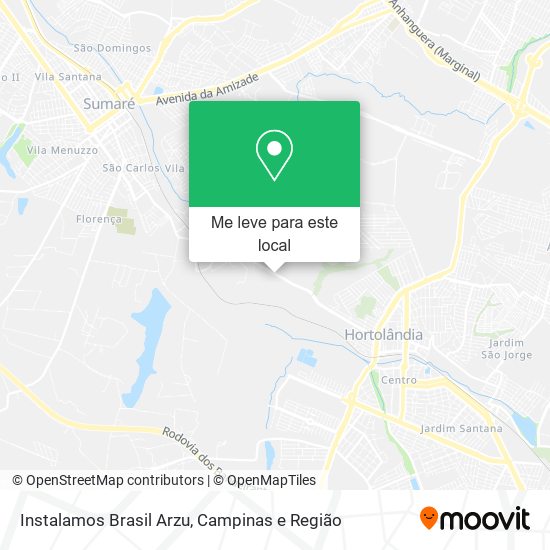 Instalamos Brasil Arzu mapa
