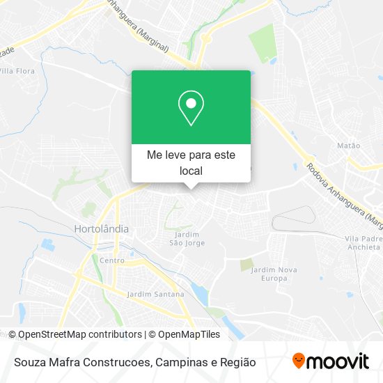 Souza Mafra Construcoes mapa