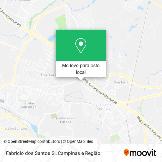 Fabricio dos Santos Si mapa