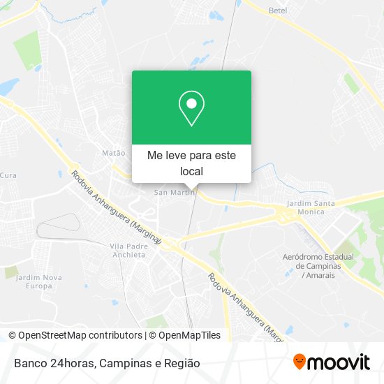 Banco 24horas mapa