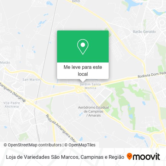 Loja de Variedades São Marcos mapa