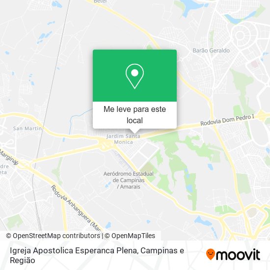 Igreja Apostolica Esperanca Plena mapa