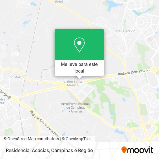 Residencial Acácias mapa