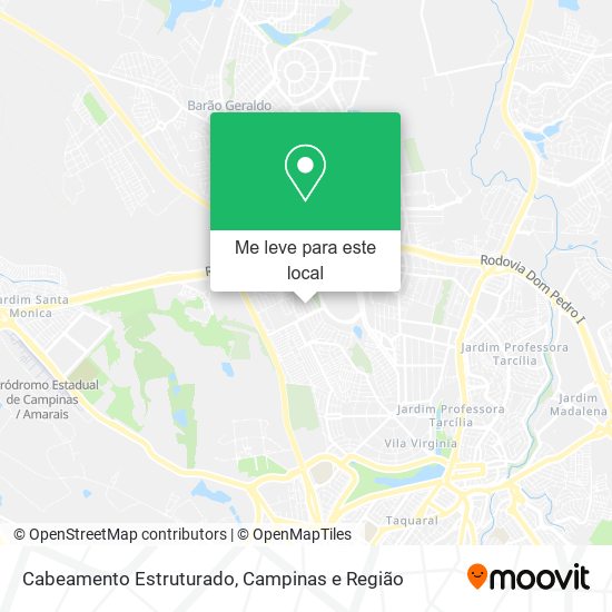Cabeamento Estruturado mapa