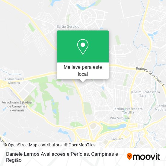 Daniele Lemos Avaliacoes e Perícias mapa