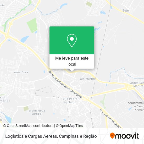 Logistica e Cargas Aereas mapa