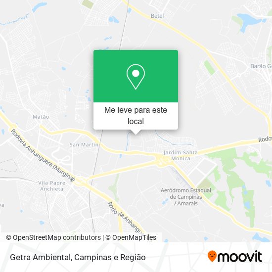 Getra Ambiental mapa