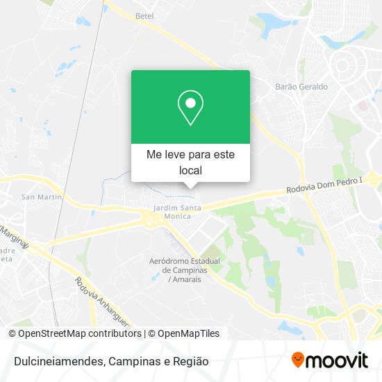 Dulcineiamendes mapa