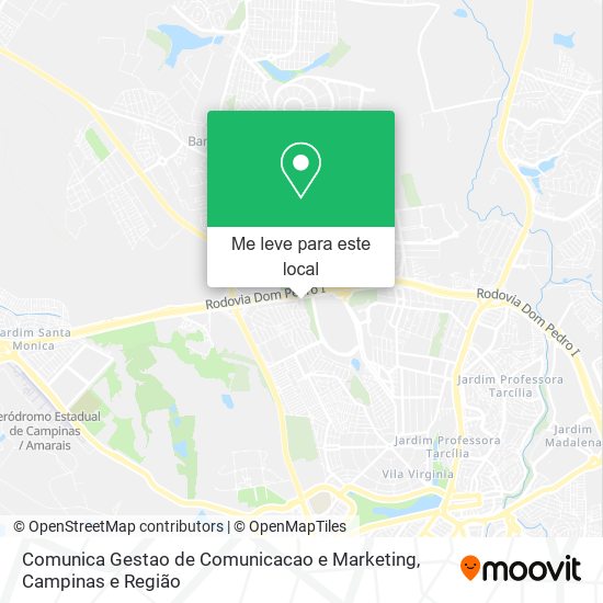 Comunica Gestao de Comunicacao e Marketing mapa