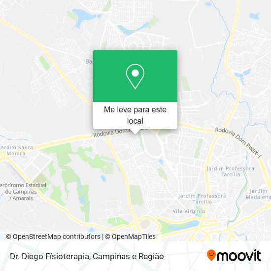 Dr. Diego Físioterapia mapa