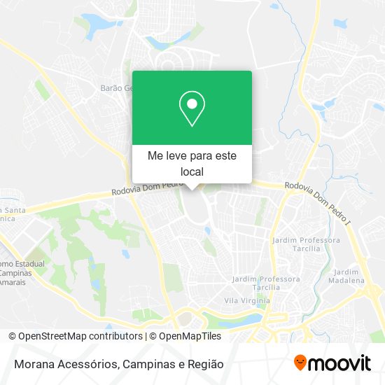 Morana Acessórios mapa