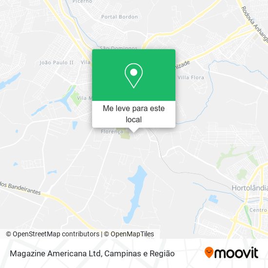 Magazine Americana Ltd mapa