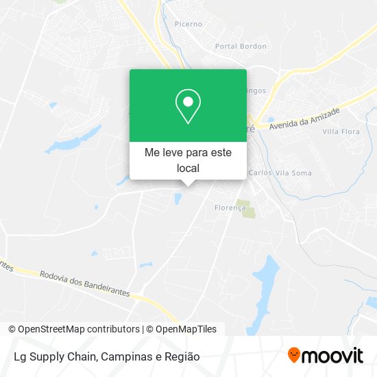 Lg Supply Chain mapa
