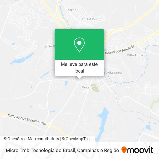 Micro Tmb Tecnologia do Brasil mapa