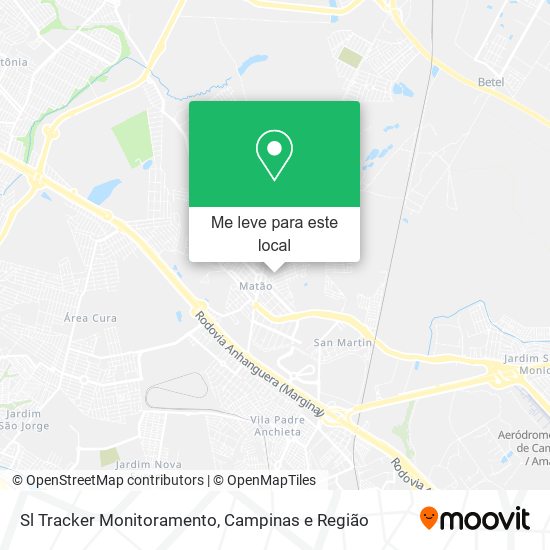 Sl Tracker Monitoramento mapa