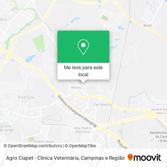 Agro Ciapet - Clinica Veterinária mapa