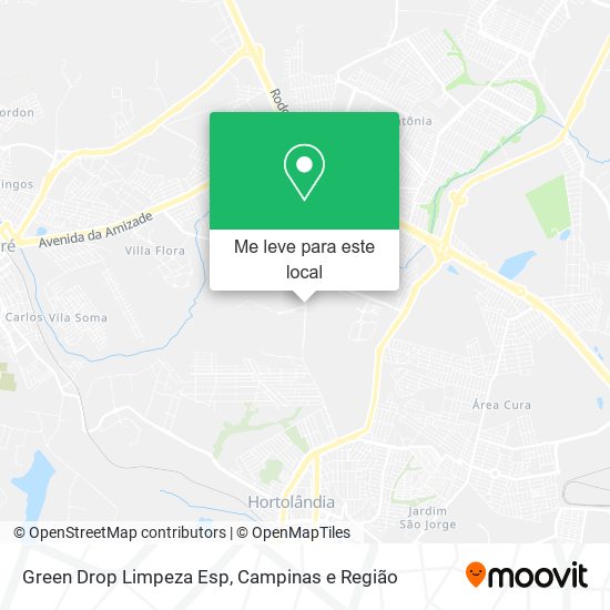 Green Drop Limpeza Esp mapa