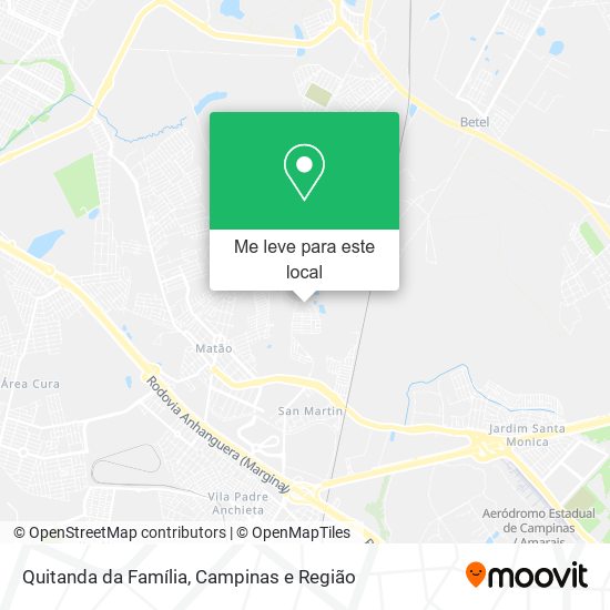 Quitanda da Família mapa