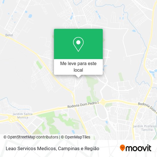 Leao Servicos Medicos mapa