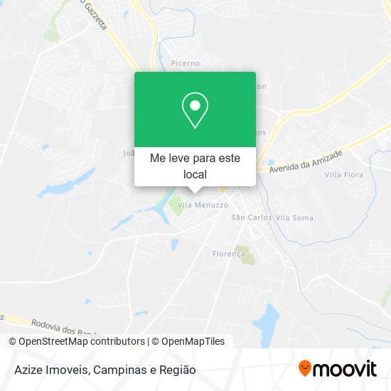 Azize Imoveis mapa