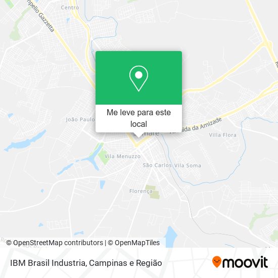 IBM Brasil Industria mapa