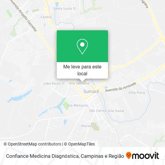 Confiance Medicina Diagnóstica mapa