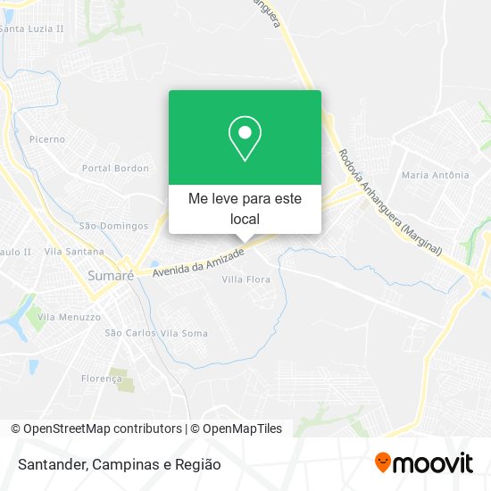 Santander mapa