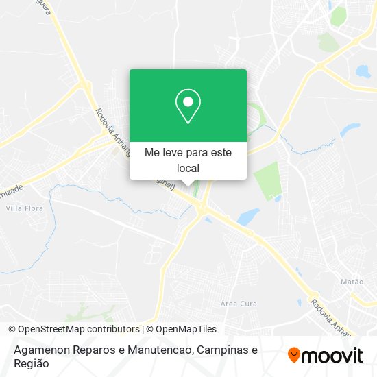 Agamenon Reparos e Manutencao mapa