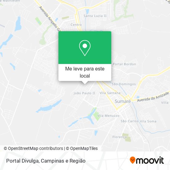 Portal Divulga mapa