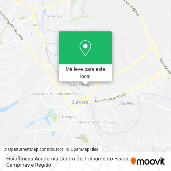 Fisiofitness Academia Centro de Treinamento Físico mapa