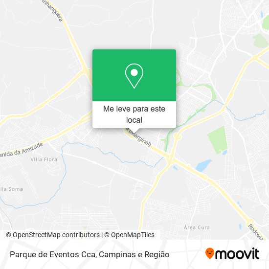 Parque de Eventos Cca mapa