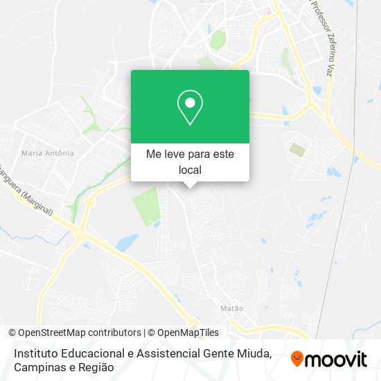 Instituto Educacional e Assistencial Gente Miuda mapa