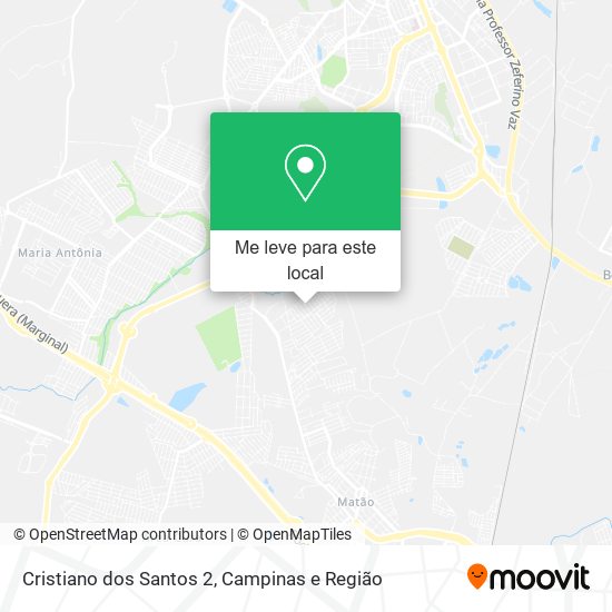 Cristiano dos Santos 2 mapa