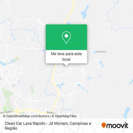 Clean Car Lava Rápido - Jd Myriam mapa