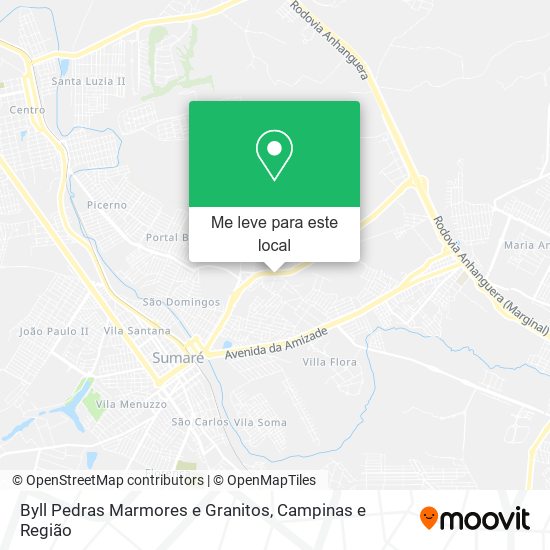 Byll Pedras Marmores e Granitos mapa