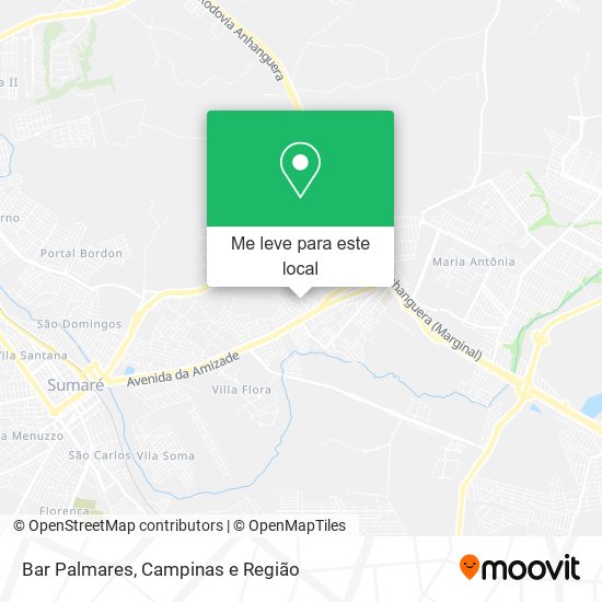 Bar Palmares mapa