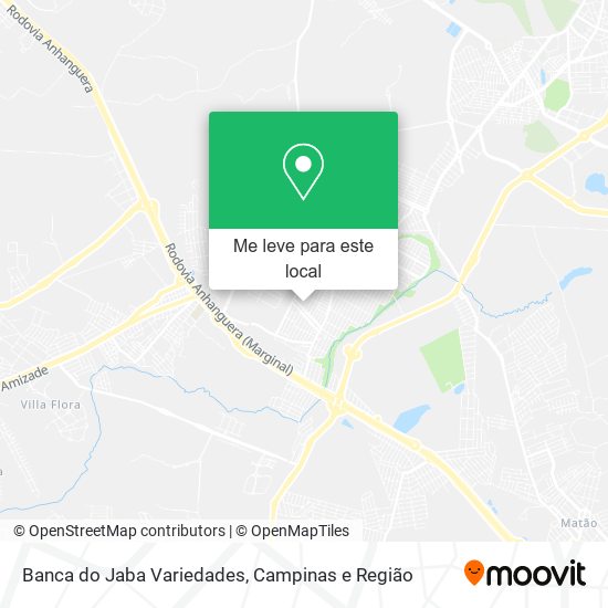 Banca do Jaba Variedades mapa