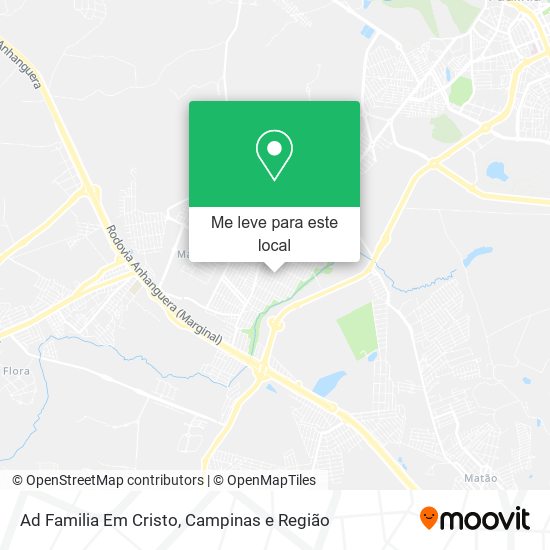 Ad Familia Em Cristo mapa