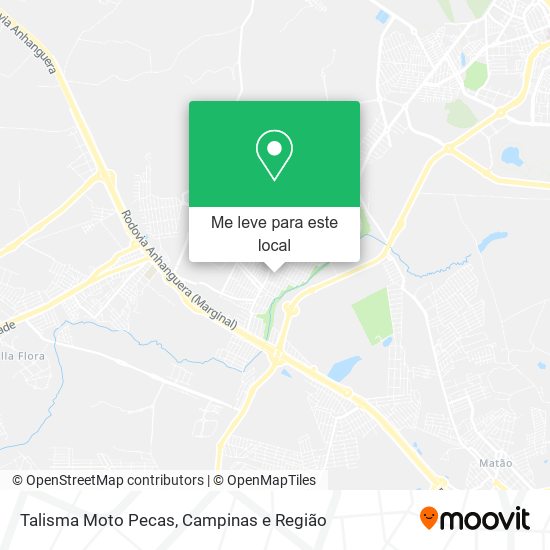 Talisma Moto Pecas mapa
