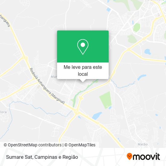 Sumare Sat mapa