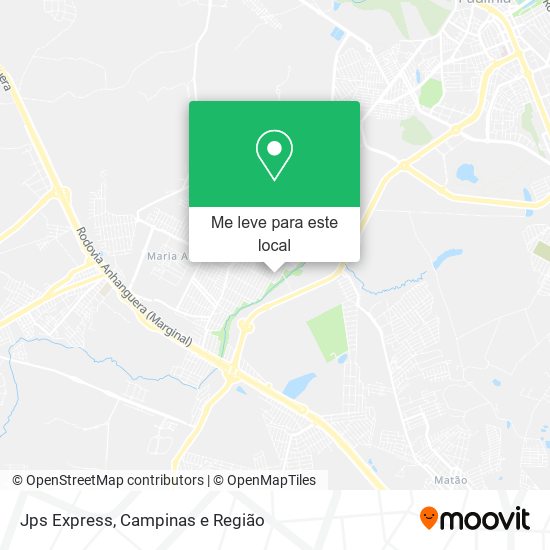 Jps Express mapa