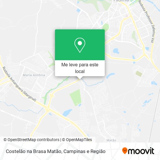 Costelão na Brasa Matão mapa