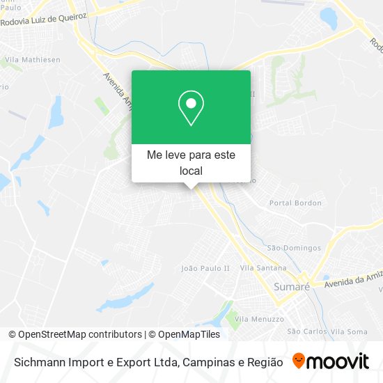 Sichmann Import e Export Ltda mapa