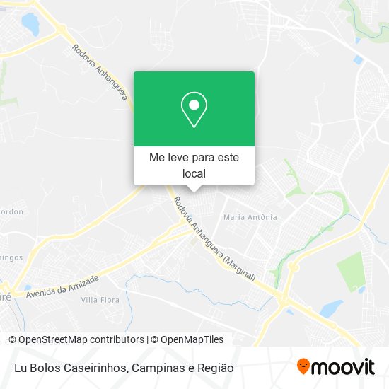 Lu Bolos Caseirinhos mapa