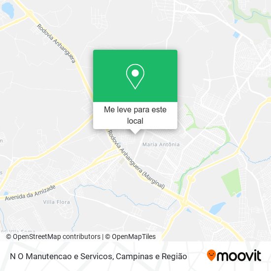 N O Manutencao e Servicos mapa