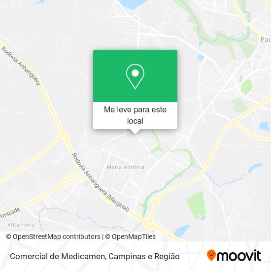 Comercial de Medicamen mapa
